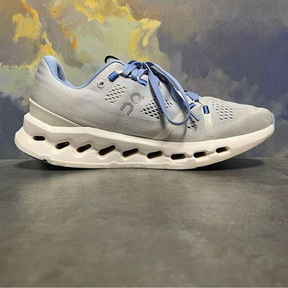 On Cloudsurfer Heather/White Women's Running Shoes Size 8.5 - Picture 13 of 16
